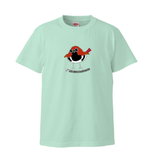 Tシャツ★アカヒゲに逢いたくて（ノーマルフィット）