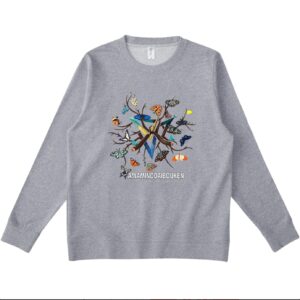 長袖★南国の蝶に囲まれる